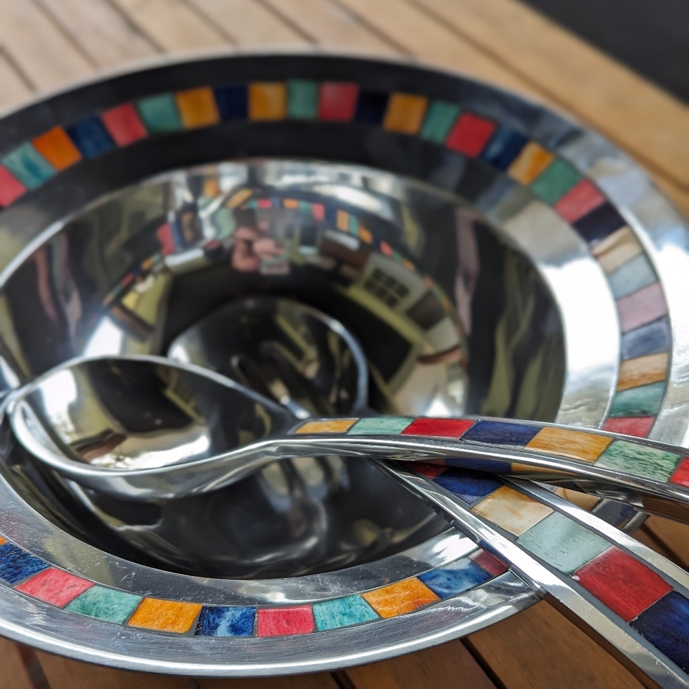 Mikasa Vintage Carnival Salad Bowl Set